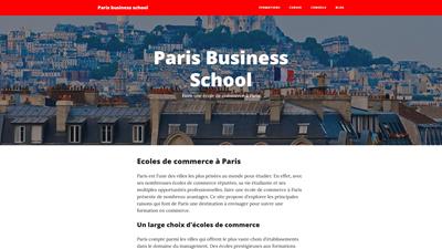 Paris business school
