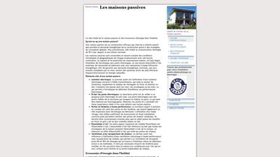 infos sur la passive house