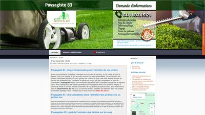 Paysagiste 83