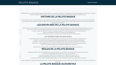 la pelote basque