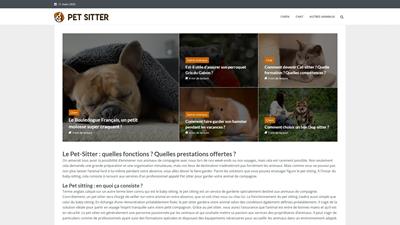 infos sur le pet sitter