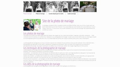 site sur le mariage
