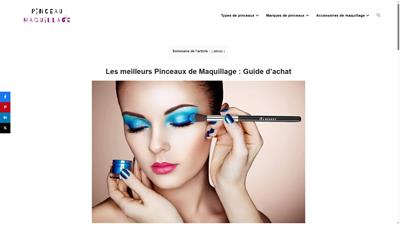 Pinceaux Maquillage