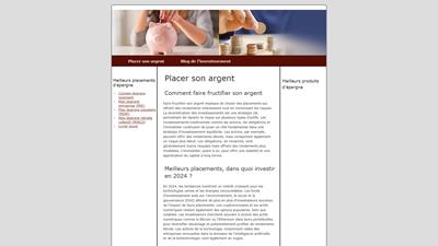infos sur les placements