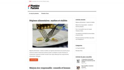 Dépannage plomberie à paris