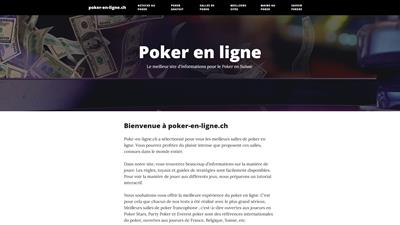 poker en ligne