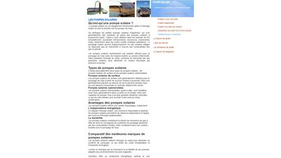 pompe solaire
