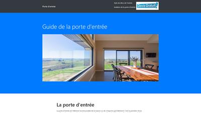 porte d'entree