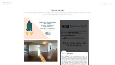 pose de parquet