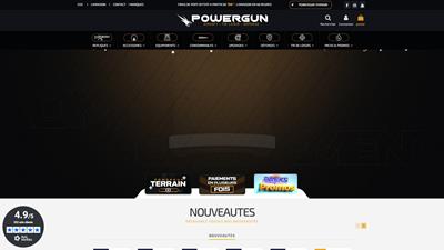 Powergun airsoft - upgrade - vente