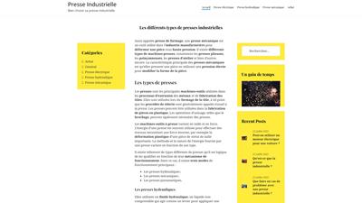 Presse Industrielle