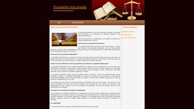 la propriété industrielle