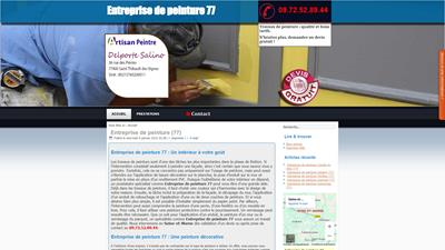 Entreprise de peinture 77