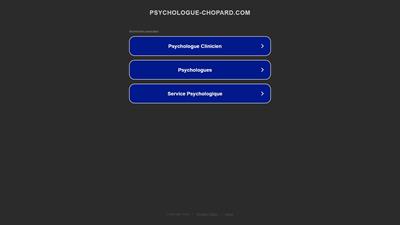 Florence Chopard, psychologue psychothérapeute