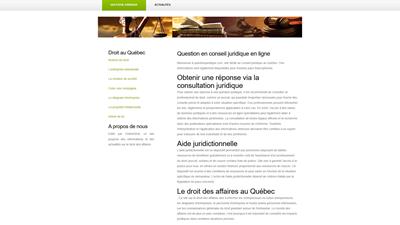 site sur le droit
