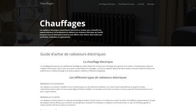 le radiateur soufflant