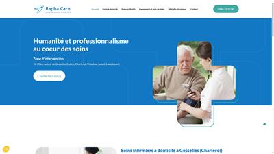 infirmier à domicile à Charleroi, Rapha Care