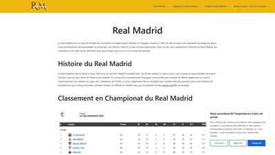 infos sur le Real