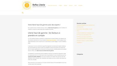Reflex literie