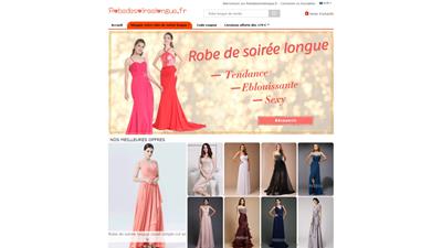 Achat robe de soirée longue économique