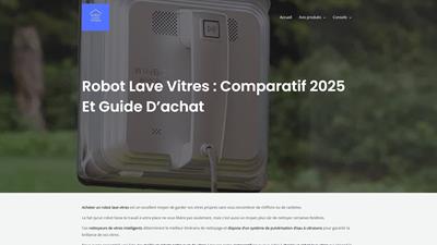 Comparatif robot lave vitres