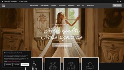 Rose Glamour – boutique spécialisée en robes de mariée à Reims