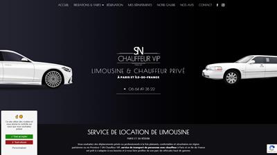 Service de location de limousine à Paris