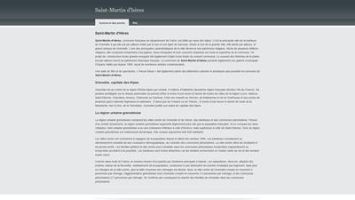 tout savoir de saint martin d'heres