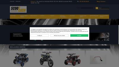 ScootCash : Ventes Moto, Scooter et Quad pour enfant