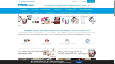Script Adour - Sacs publicitaires