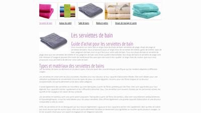 serviette de bain