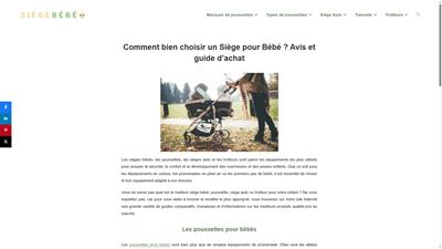 Siège Bébé