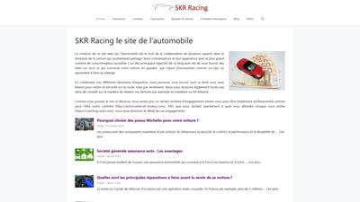 SKR Racing , le site de l’automobile par excellence