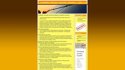 les panneaux solaires