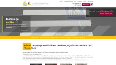 Entreprise de marquage routier à Lyon - Mobilier urbain Roanne