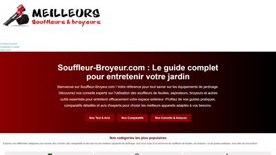 Comparateur des meilleurs souffleurs et broyeurs de feuilles 