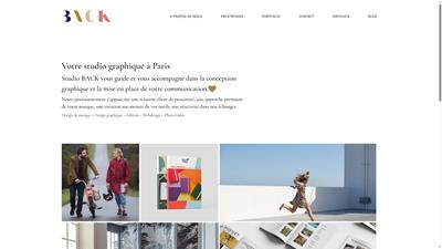 Studio Back - Studio graphique sur Paris