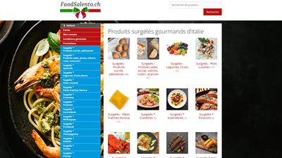 Surgelés Salento, exclusivité pour la Suisse