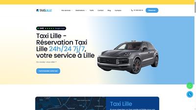 Réserver un taxi à lille jour et nuit