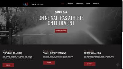 Cours de fitness à Marseille, Team Athlète