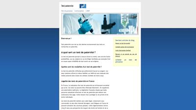 test de paternité