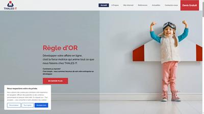 Thales IT - Design web à tarif mensuel