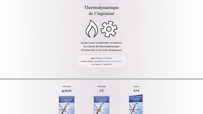 infos thermodynamique