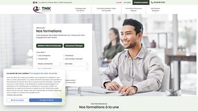 Formation de téléconseillers à Lille
