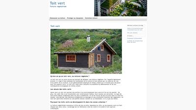 toit vert