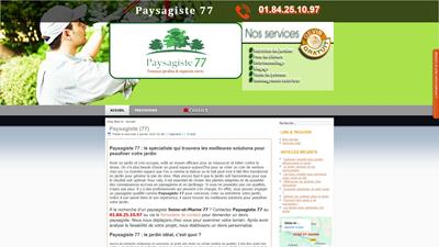 Paysagiste 77