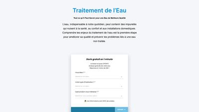 traitement eau