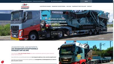 Transport Marquet Convoi Exceptionnel
