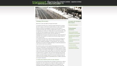 le transport ferroviaire