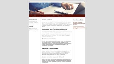 bosser sur internet